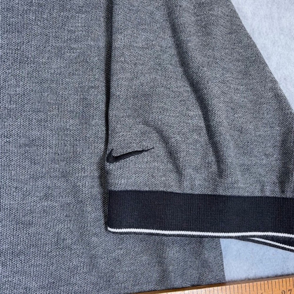 Nike Golf Polo Shirt Mens XXL Gray Dri-Fit Short Sleeve Performance Golf - Picture 6 of 7